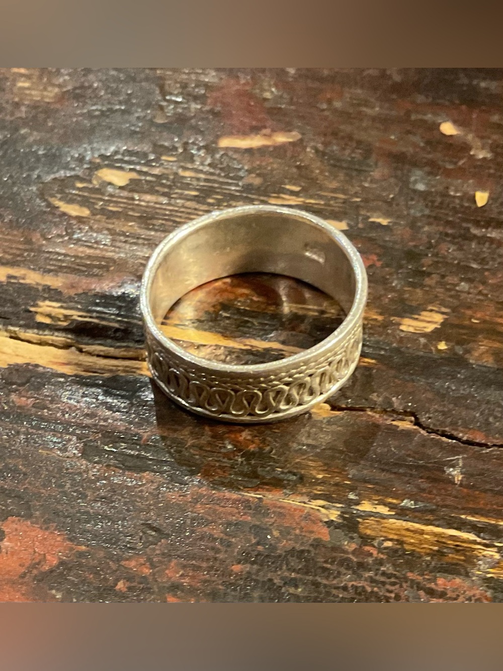 Sterling Silver Celtic Knot Band Ring - Silver Women's Jewelry